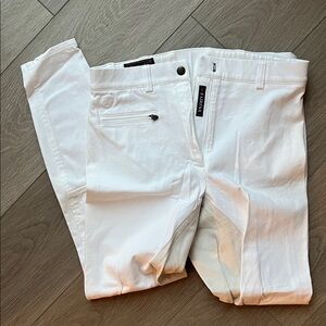 Ariat White W’s Fairfax Full Seat Breeches size 26L